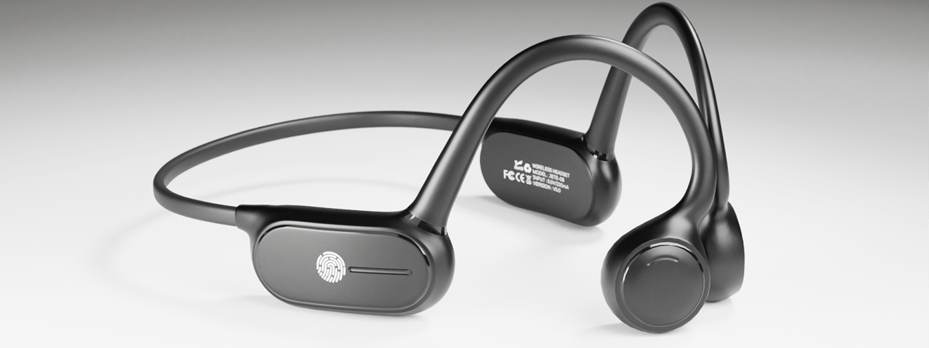 jete open ear, headphone bone conduction, headphones bone conduction, jual wireless headset