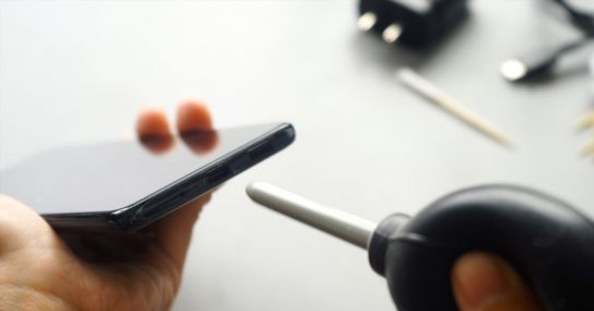 cara menghilangkan tanda headset di hp