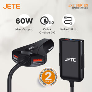 Car Charger JETE JX2 60W