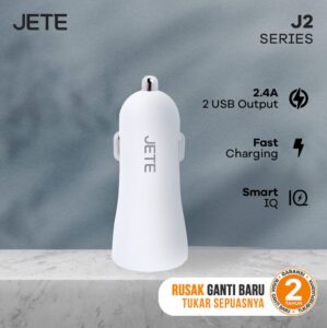 Car Charger JETE J2 2.4A