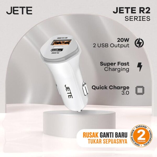 Car Charger JETE R2 20W
