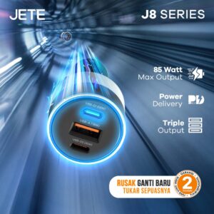 Car Charger JETE J8 85W