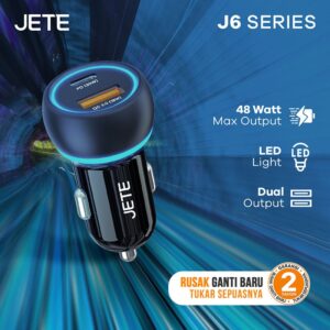 Car Charger JETE J6 48W
