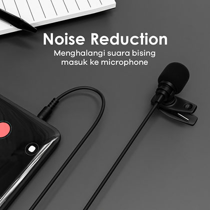 JETE M1 Series Clip On Mic with Noice Reduction