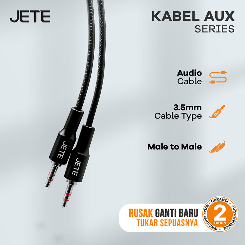 Kabel Aux JETE 1m & 2m