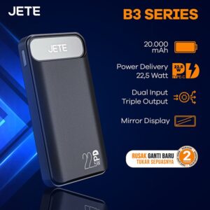 Powerbank JETE B3 20000 mAh