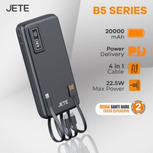 Powerbank JETE B5 20000 mAh
