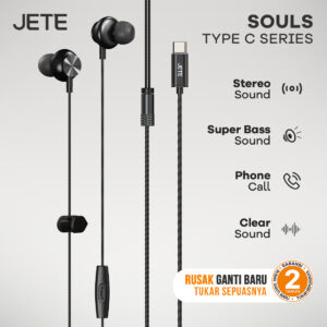 Earphone JETE SOULS Type C