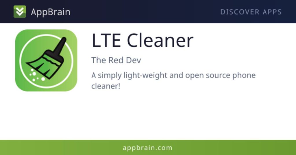 LTE Cleaner (Open-Source Clean)