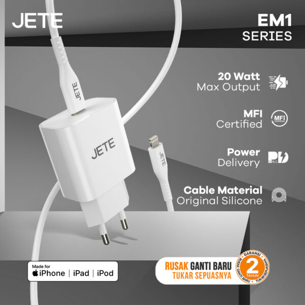 Charger JETE EM1 MFI Certification