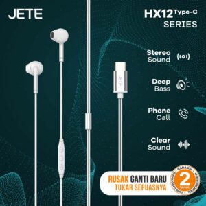 Earphone JETE HX12 Type C