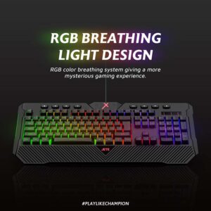 JETE X KBX2 Keyboard Gaming RGB Semi Mechanical