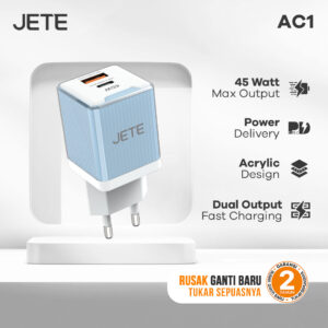 Charger JETE AC1 Series 45W Dual Output
