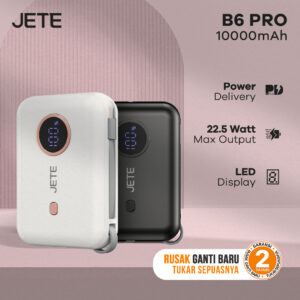 Powerbank JETE B6 Pro 10.000 mAh