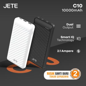 Powerbank JETE C10 10.000 mAh