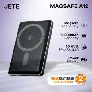 Powerbank Wireless JETE A12 10000 mAh