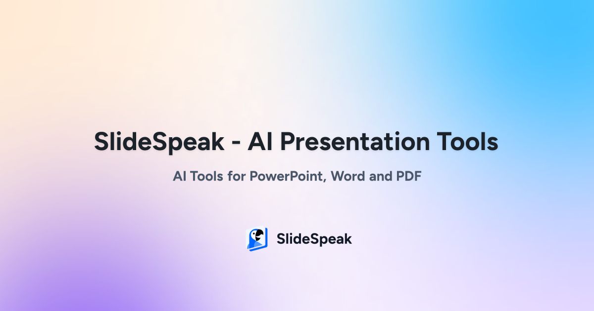 AI untuk Membuat PPT