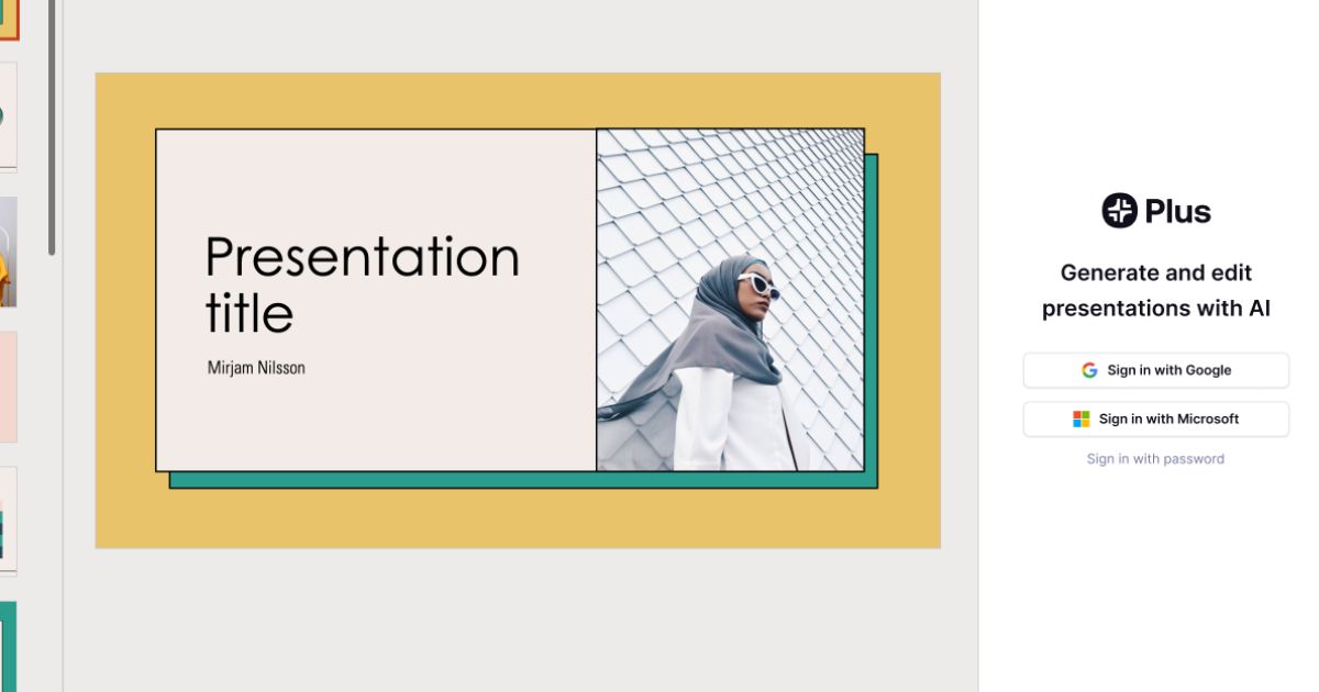 AI untuk Membuat PPT