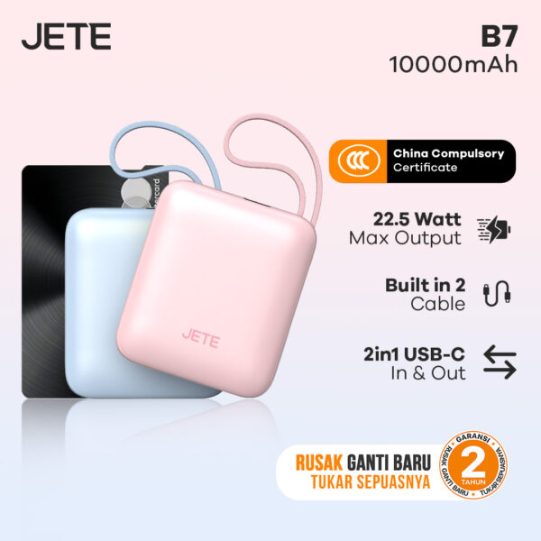 Powerbank JETE B7 10.000mAh CCC