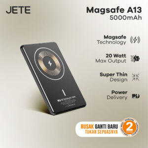Powerbank JETE A13 5000mAh Super Slim