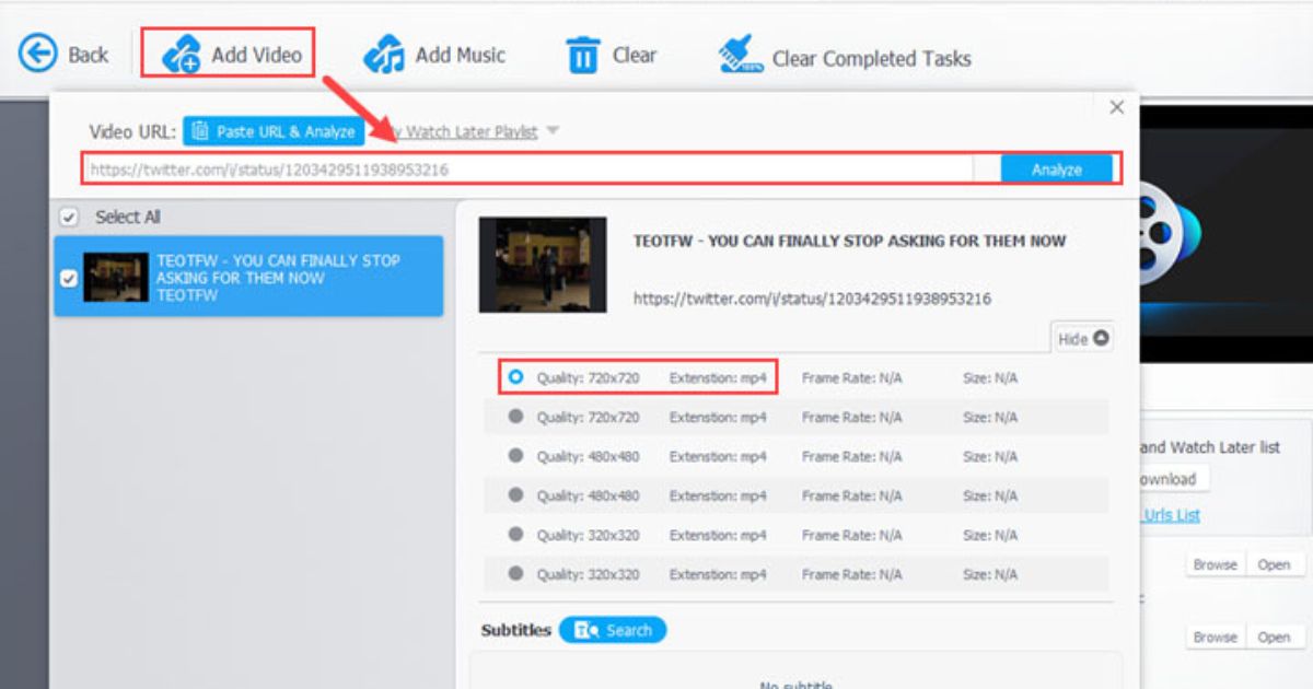 Cara Download Video di X