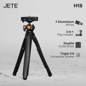6 Rekomendasi Tripod Terbaik: JETE H18