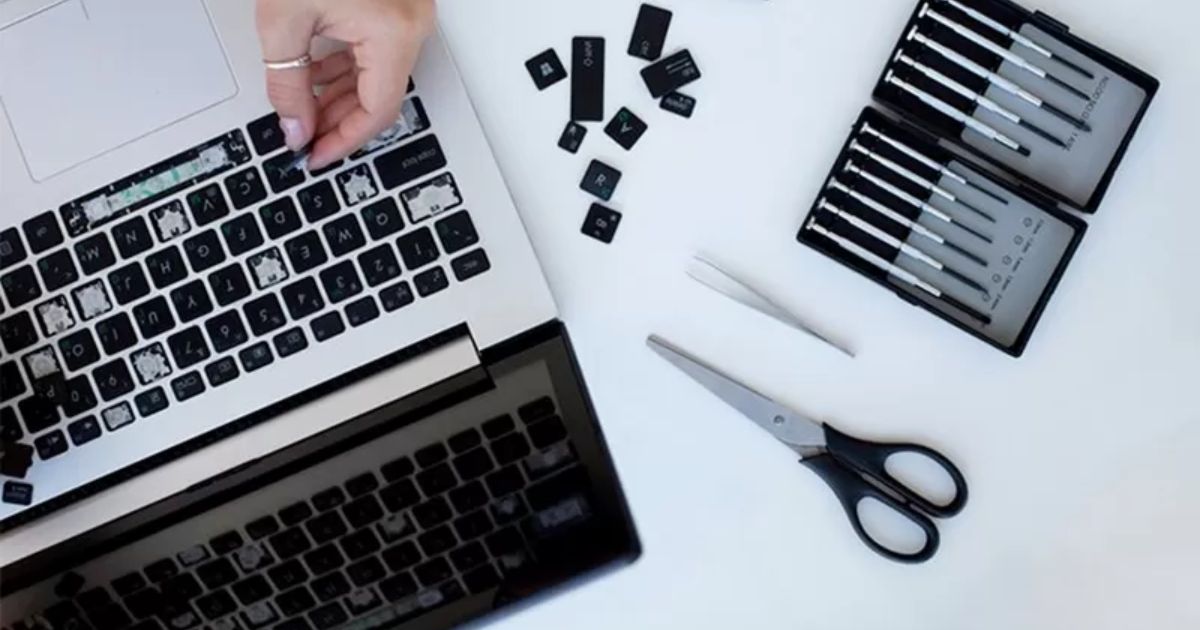 keyboard tidak bisa mengetik