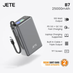 Powerbank JETE B7 25.000 mAh