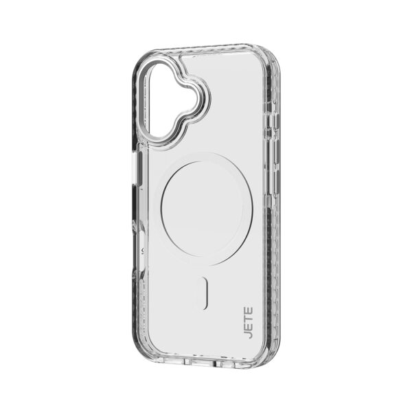 JETE Case For Iphone 16 Series Plus Pro Max - CRYSTAL WAVE Magnetic Transparant Casing Anti Shock Crack - Gambar 4