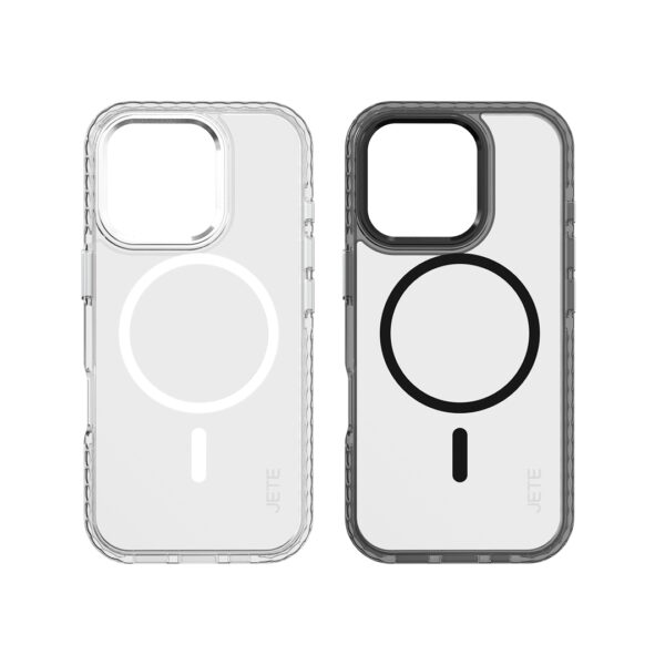 JETE Case For Iphone 16 Series Plus Pro Max - CRYSTAL WAVE Magnetic Transparant Casing Anti Shock Crack - Gambar 8
