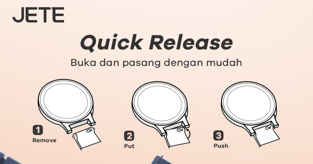 Cara Memasang Strap Smartwatch Quick Release