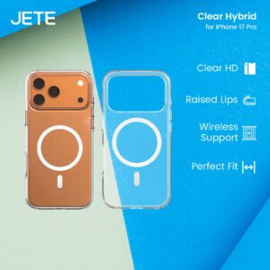 Case iPhone 17 Air Pro Max JETE Clear Hybrid