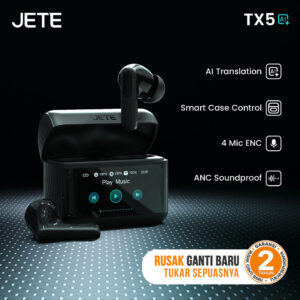 TWS JETE TX5 with Smart AI Translation
