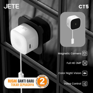 CCTV Indoor JETE CT5 Magnetic Full HD 3MP Camera