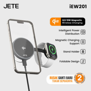 Rekomendasi Qi2 Wireless Charger Terbaik dari JETE: JETE IEW201