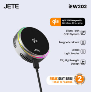 Rekomendasi Qi2 Wireless Charger Terbaik dari JETE: JETE IEW202