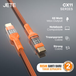 Kabel Data JETE CX11 Type C to Type C 65W