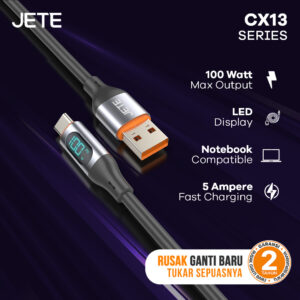 Kabel Data JETE CX13 USB to Type C