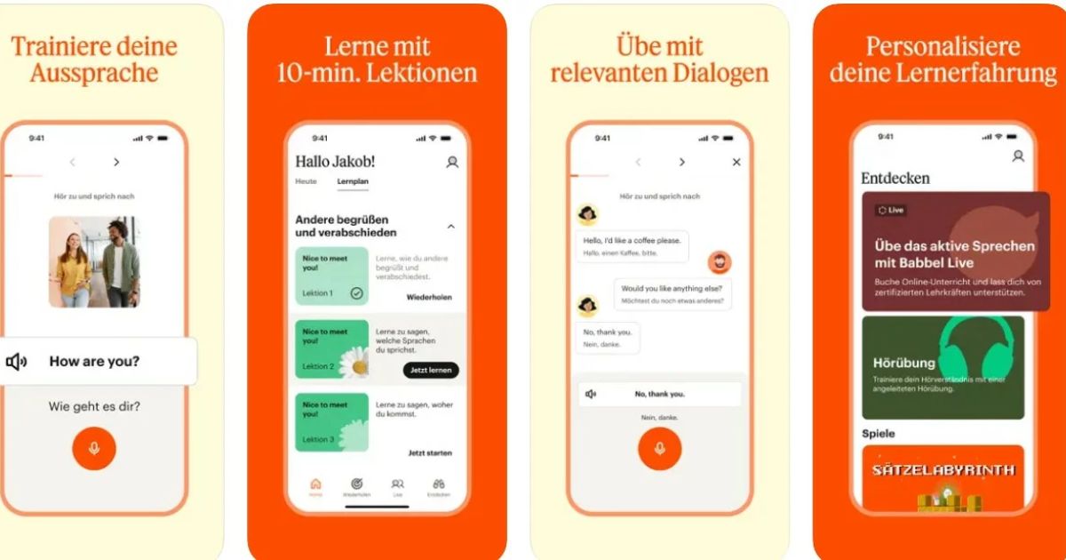 aplikasi belajar bahasa jerman babbel