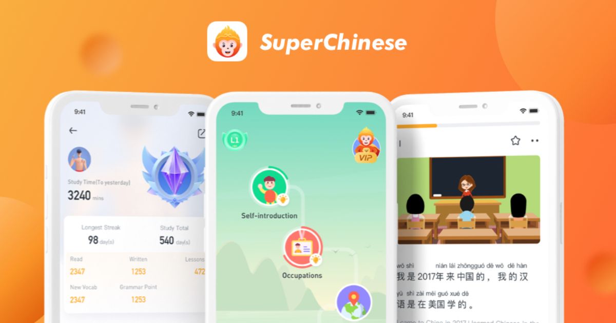 Aplikasi Belajar Bahasa China - Super Chinese