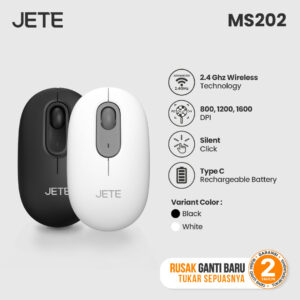 Mouse Wireless JETE MS202