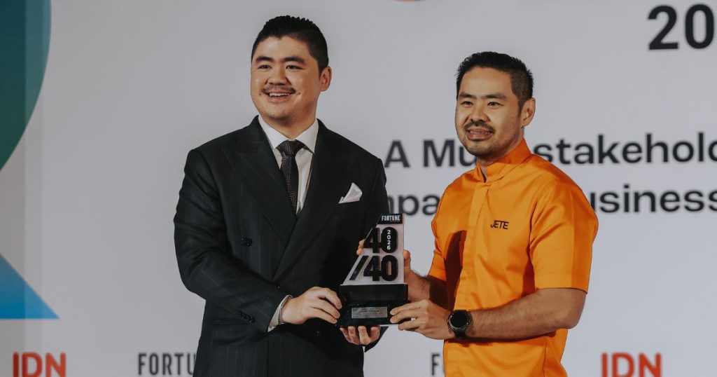 CEO JETE - Fortune Indonesia 40 Under 40