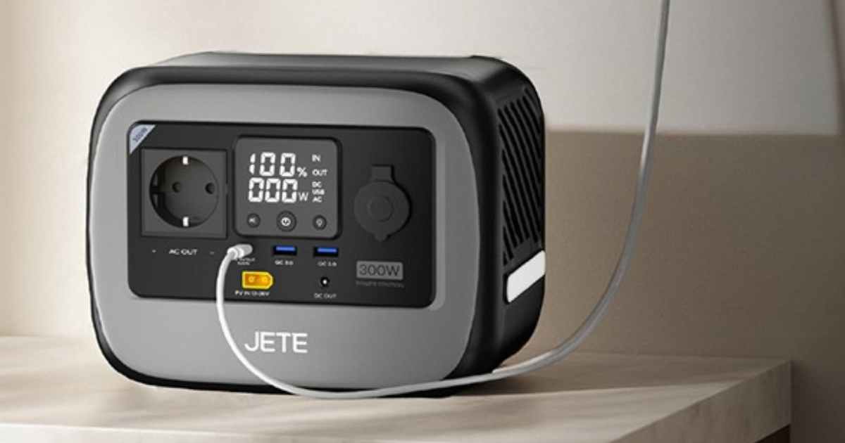 Spesifikasi JETE PS300 - Mode Pengisian Daya Beragam