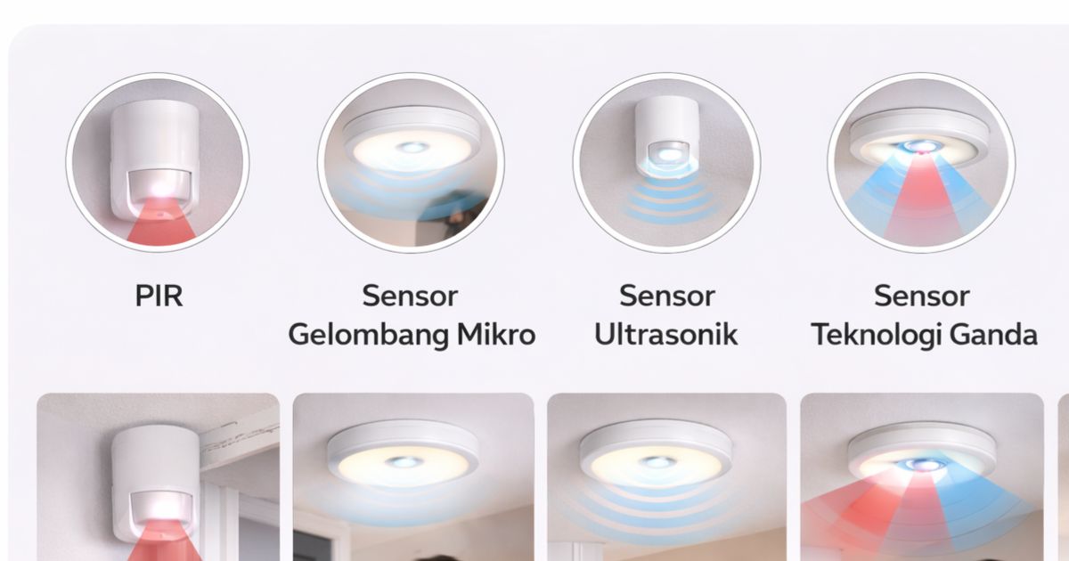 Teknologi yang Digunakan pada Sensor Gerak
