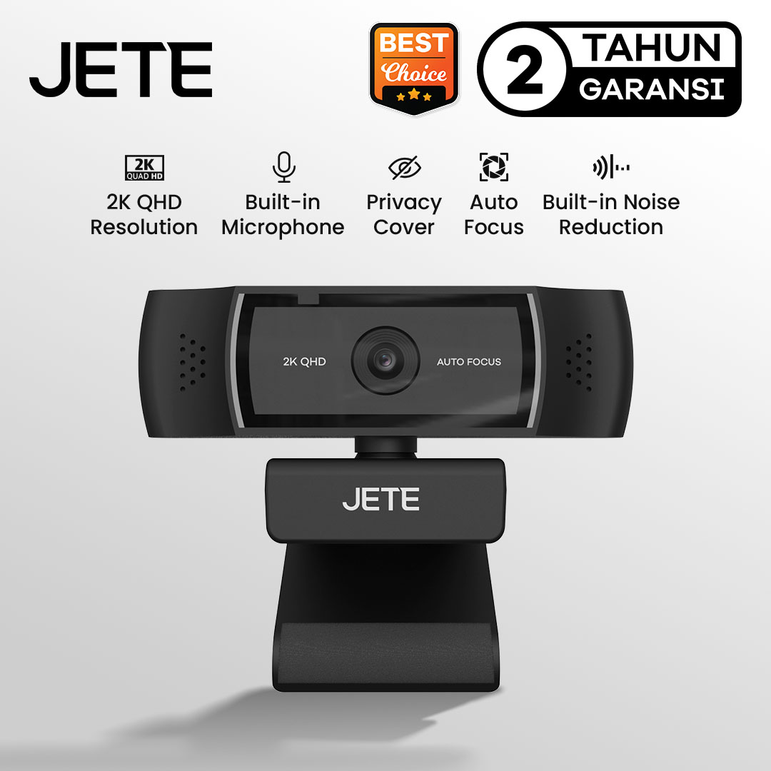 Webcam JETE W21 QHD 2K