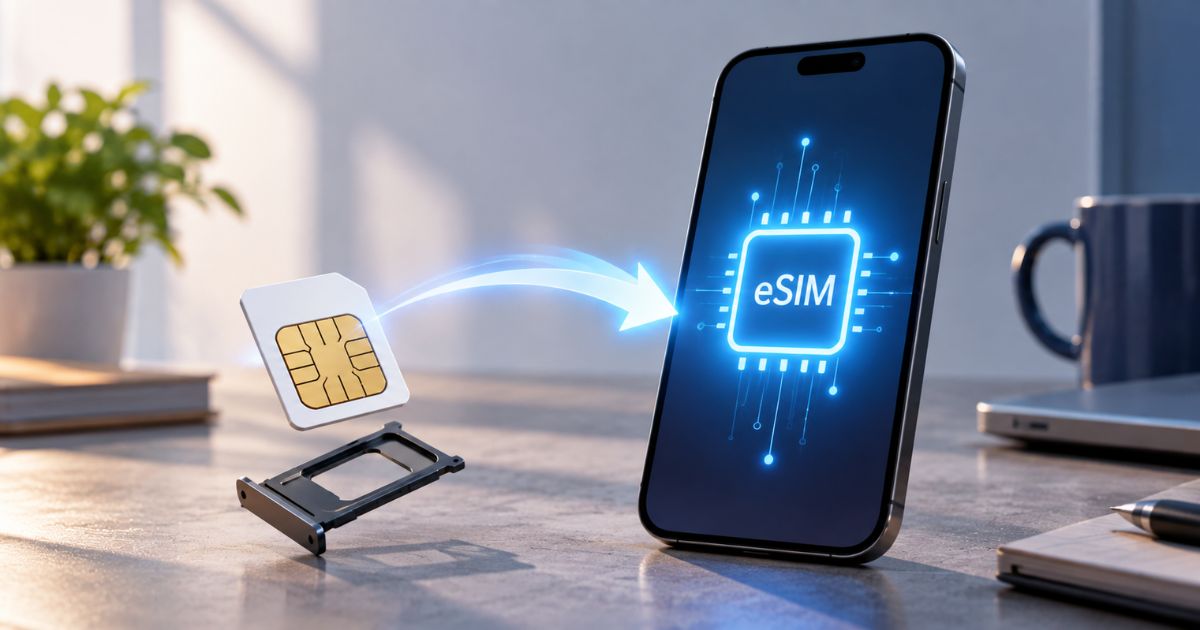 Cara Ubah SIM Card ke eSIM