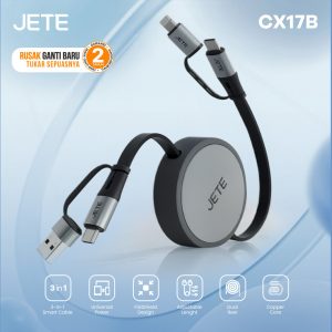 Kabel Data JETE CX17B Retractable Cable
