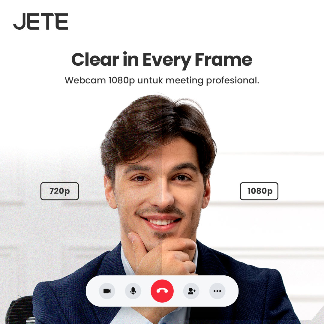 Webcam Full HD 1080px Superior Compatibility