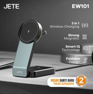 Wireless Charger JETE EW101 3 in 1