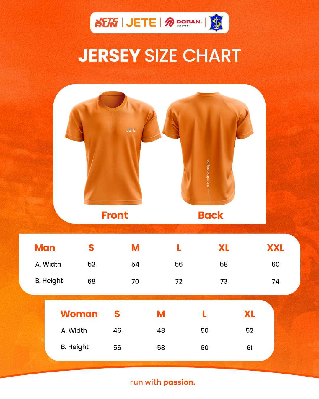 JETE RUN 2026 JERSEY